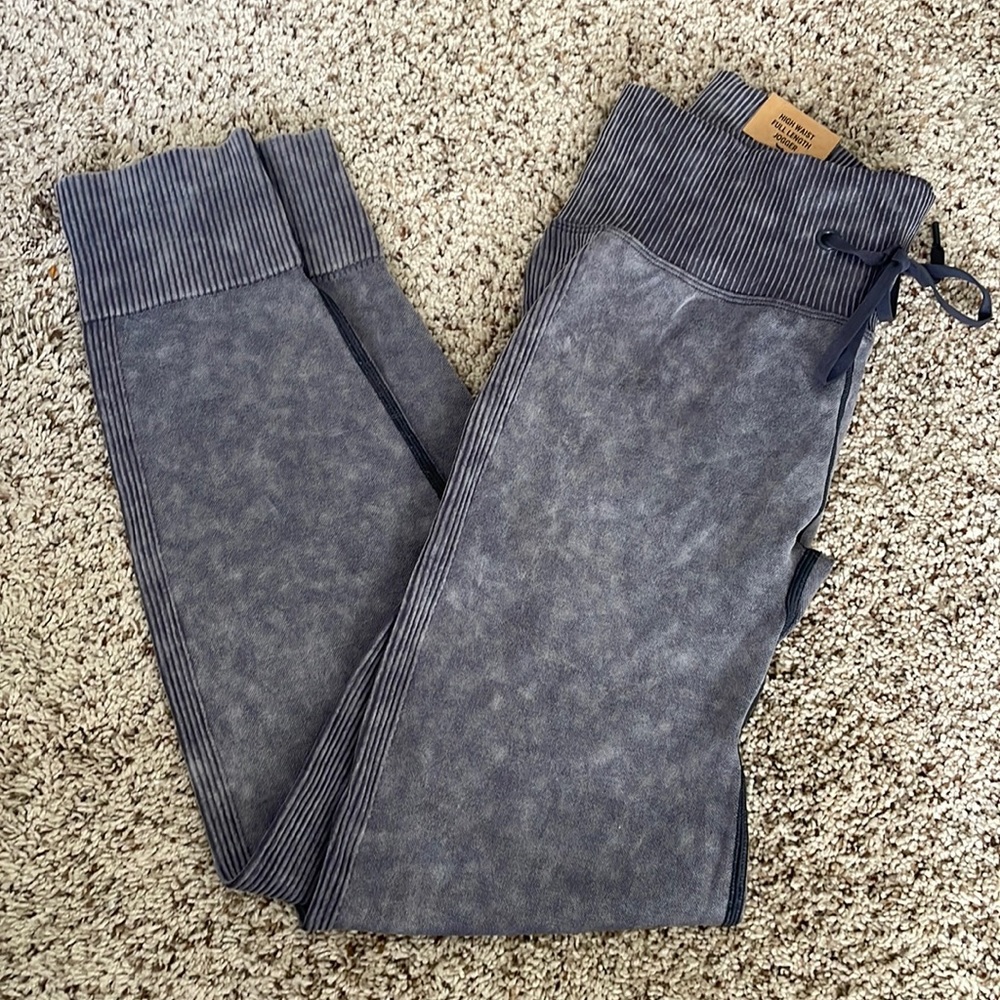 PINK ACTIVE seemless high waist full length jogger